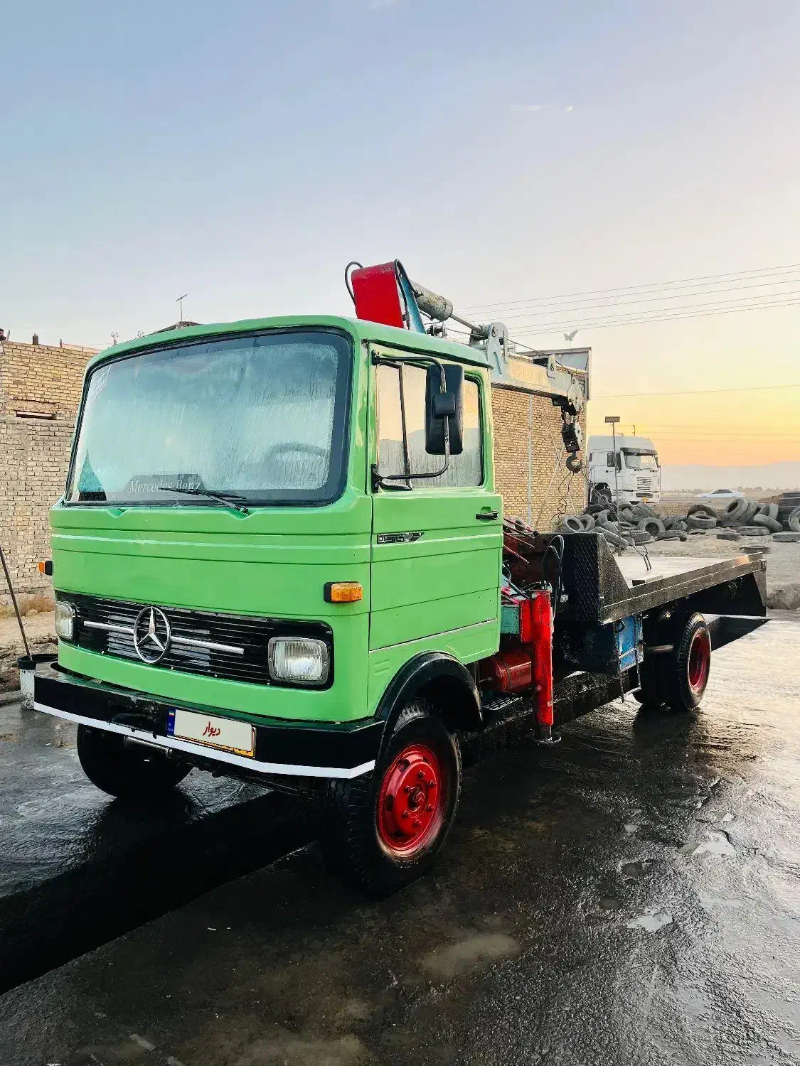 خاوربنز ۶۰۸جرثقیل|خودرو سنگین|مشهد, هفده شهریور|دیوار