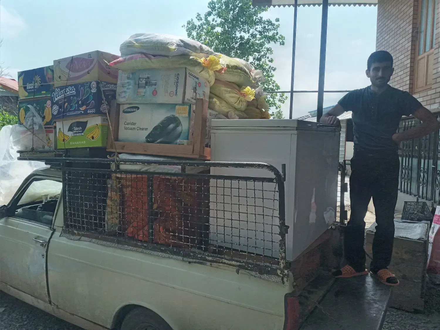 حمل بار  وانت بار اسبابکشی با کارگر|خدمات حمل و نقل|تالش, هشتپر|دیوار