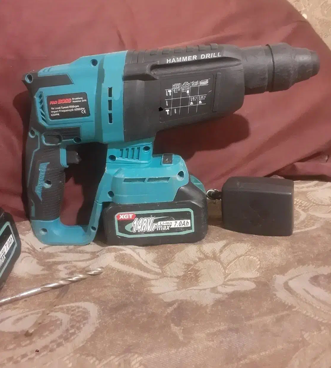 دریل بتن کن شارژی|ابزارآلات|اسفراین, |دیوار