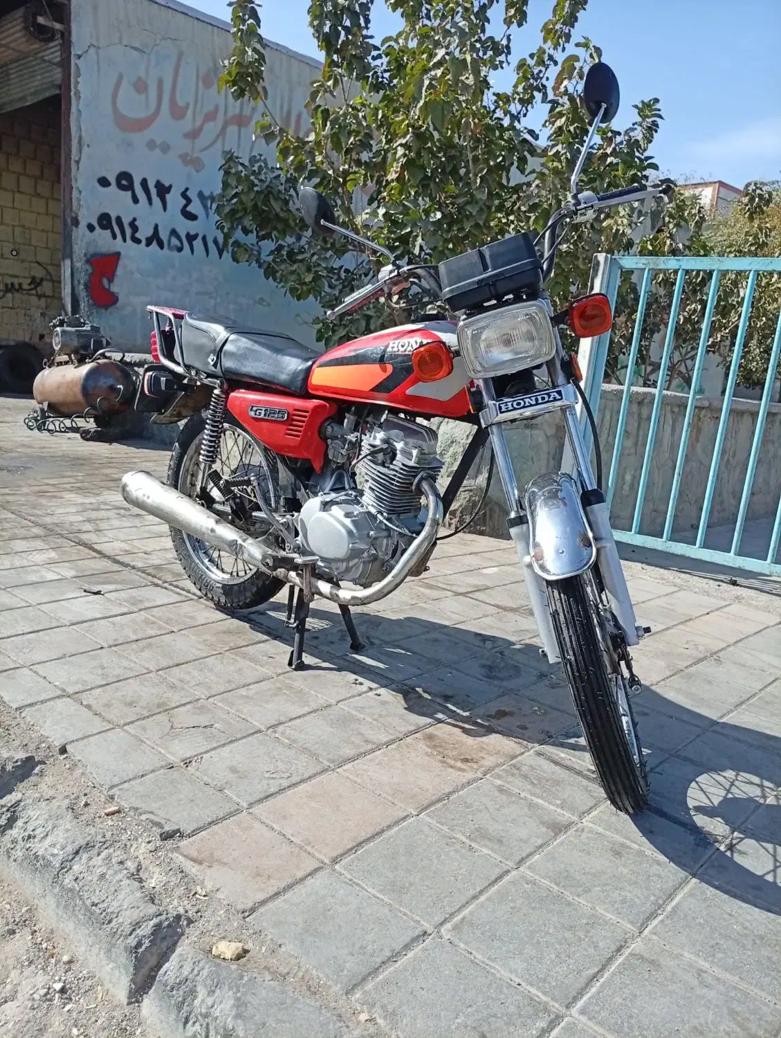 موتور مزایده مدل88|موتورسیکلت|بهارستان, |دیوار