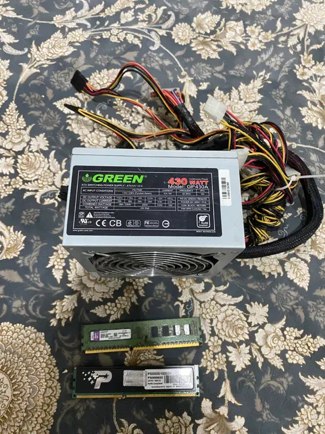 پاور گرین و رم ddr3|قطعات و لوازم جانبی رایانه|تهران, مسعودیه|دیوار