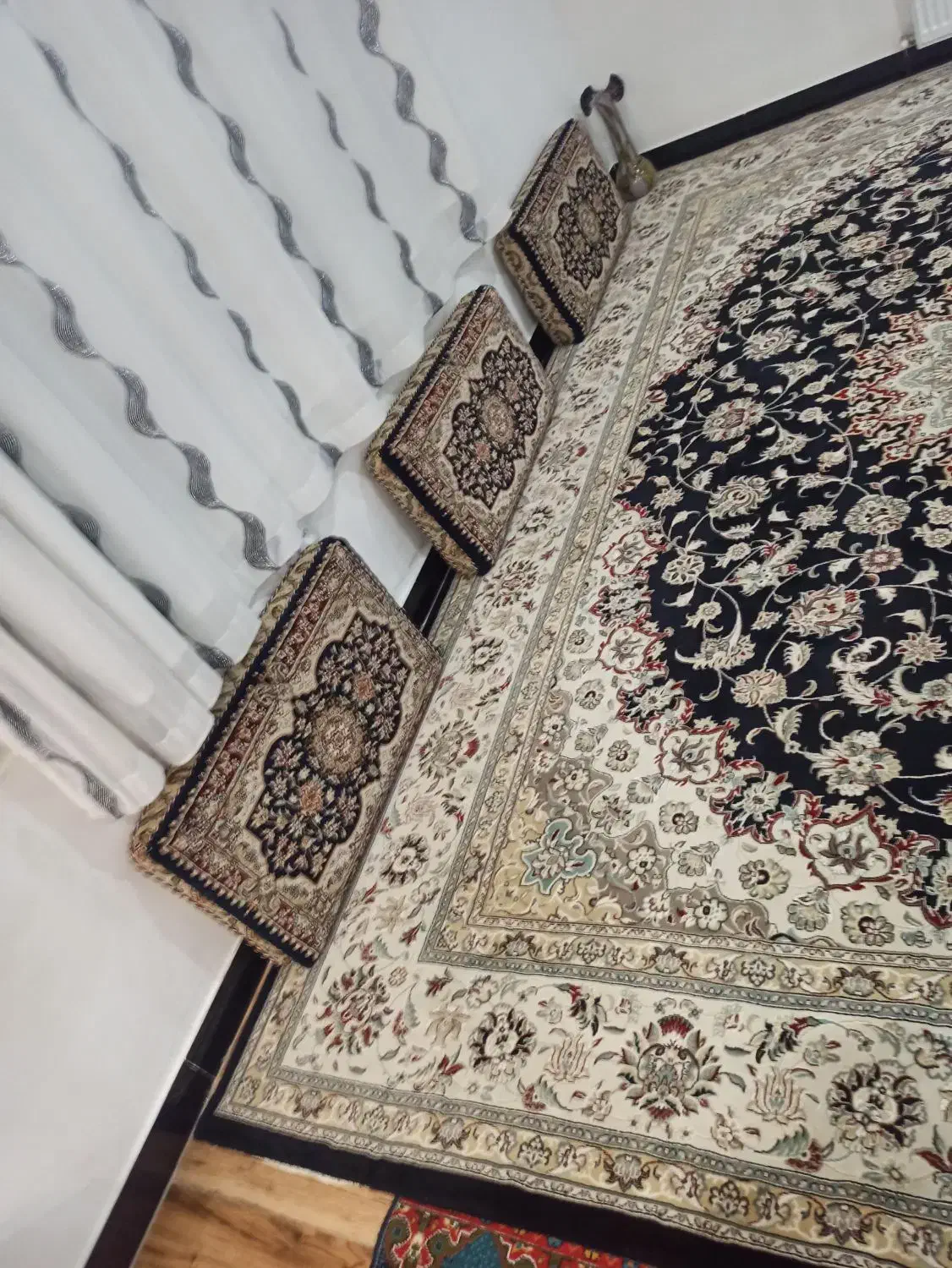 قالی 12متری (3*4)|فرش|سنندج, |دیوار