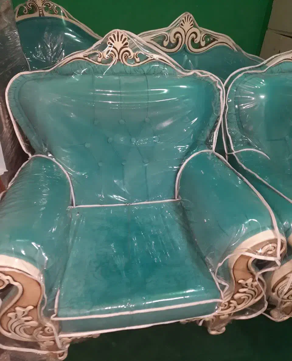 مبلمان ۸ نفره به همراه روکش نایلونی با کیفیت|مبلمان خانگی و میز عسلی|فردیس, خیام شرقی|دیوار