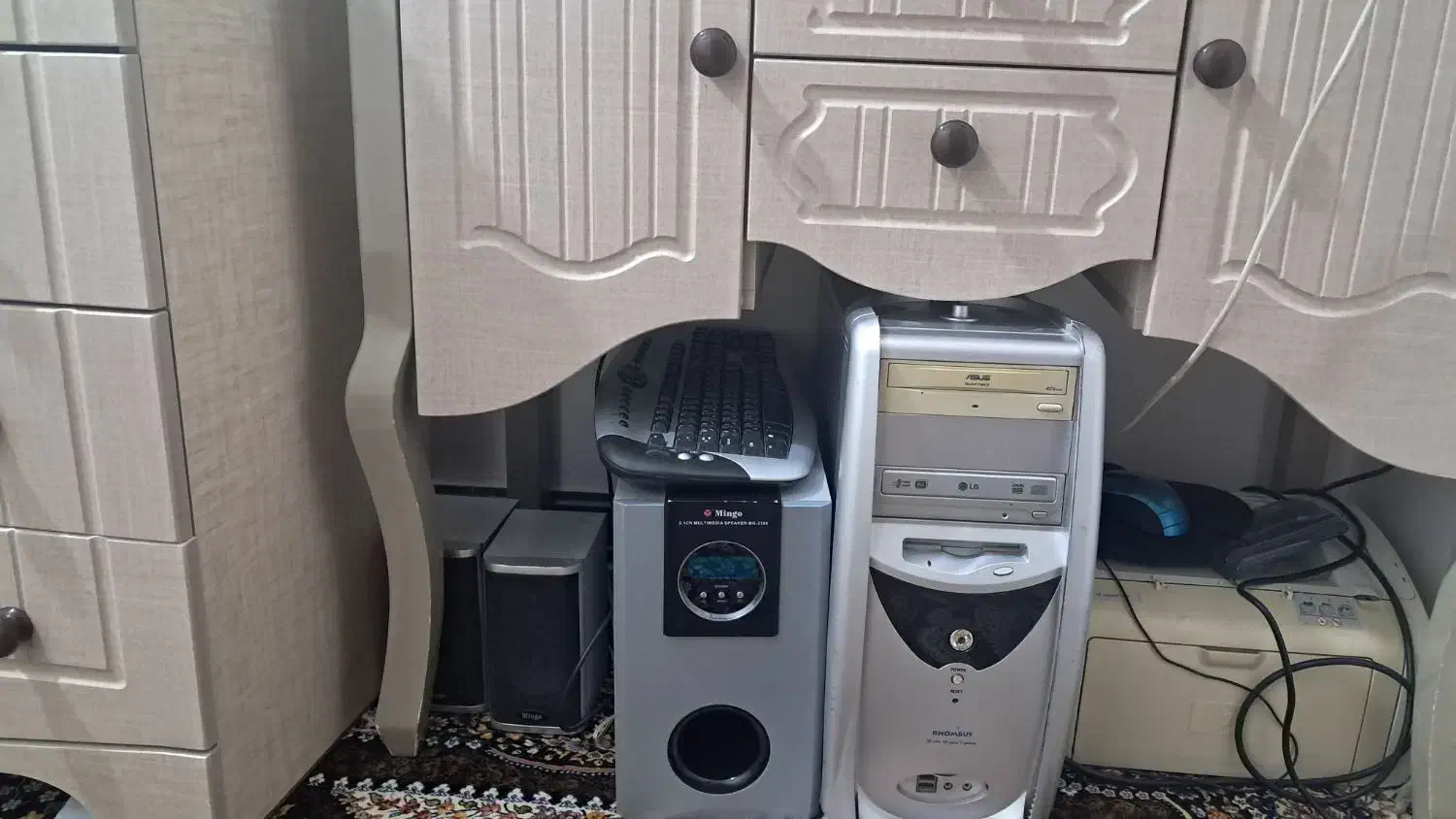 کامپیوتر|رایانه رومیزی|هشتگرد, فاز ۱ مهستان|دیوار