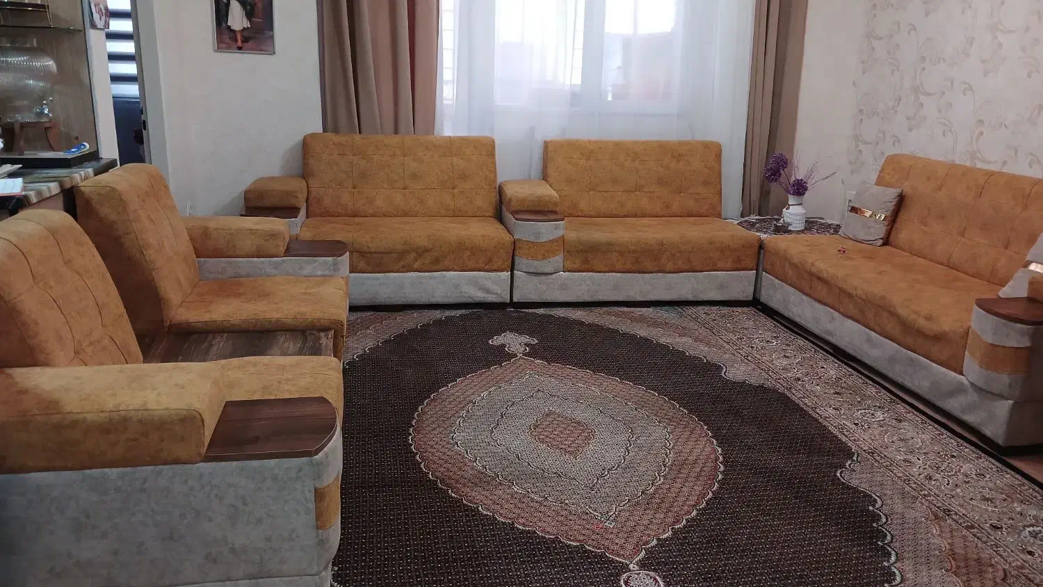 مبل ۹ نفره|مبلمان خانگی و میز عسلی|سهند, |دیوار