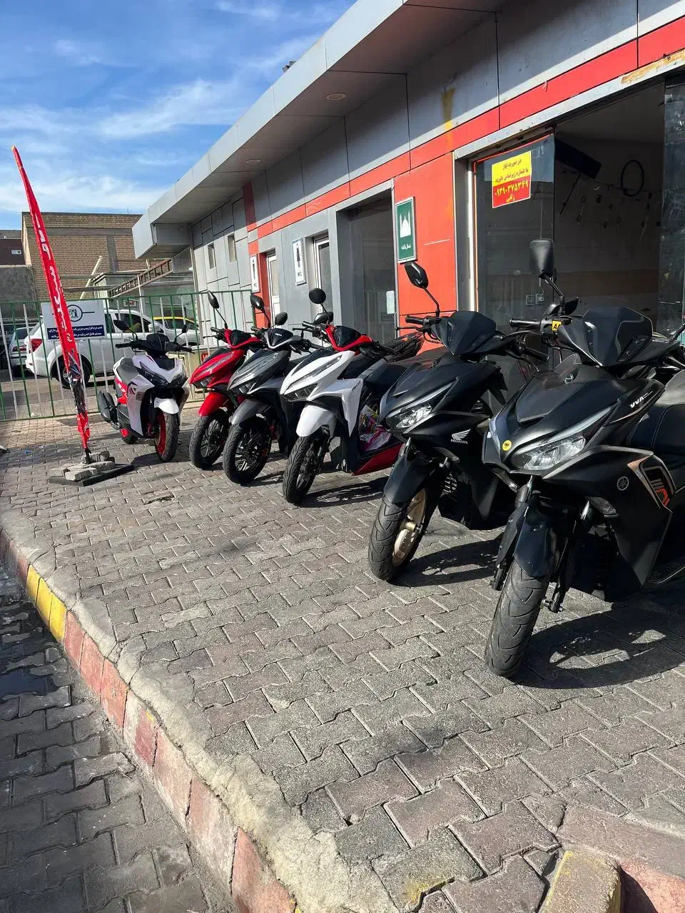 حراج واقعی کلیک ایروکس واریو هوندا کارکرده با بیمه|موتورسیکلت|تبریز, |دیوار