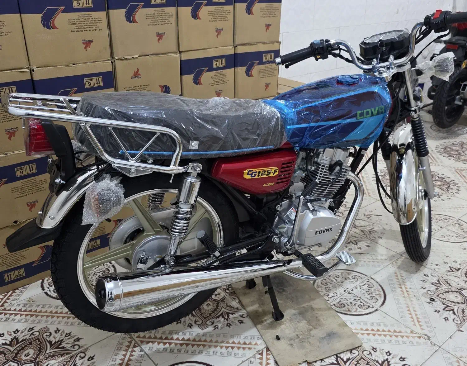 سی جی خصبی خشک ۱۲۵ سی سی|موتورسیکلت|میناب, |دیوار