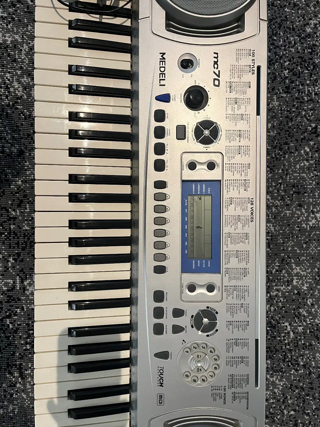 ارگ Medeli|پیانو، کیبورد، آکاردئون|گرگان, |دیوار