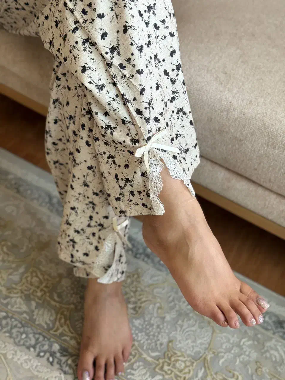 شلوار خونگی کرپ وارداتی/حسین پناهی|لباس|سنندج, |دیوار