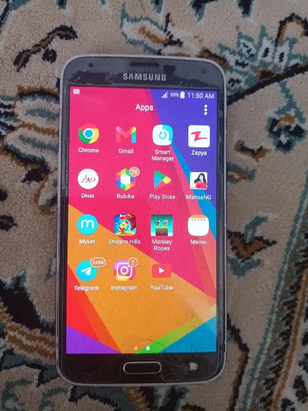 galaxy s5|موبایل|مشهد, نرگس (شهرک غرب)|دیوار