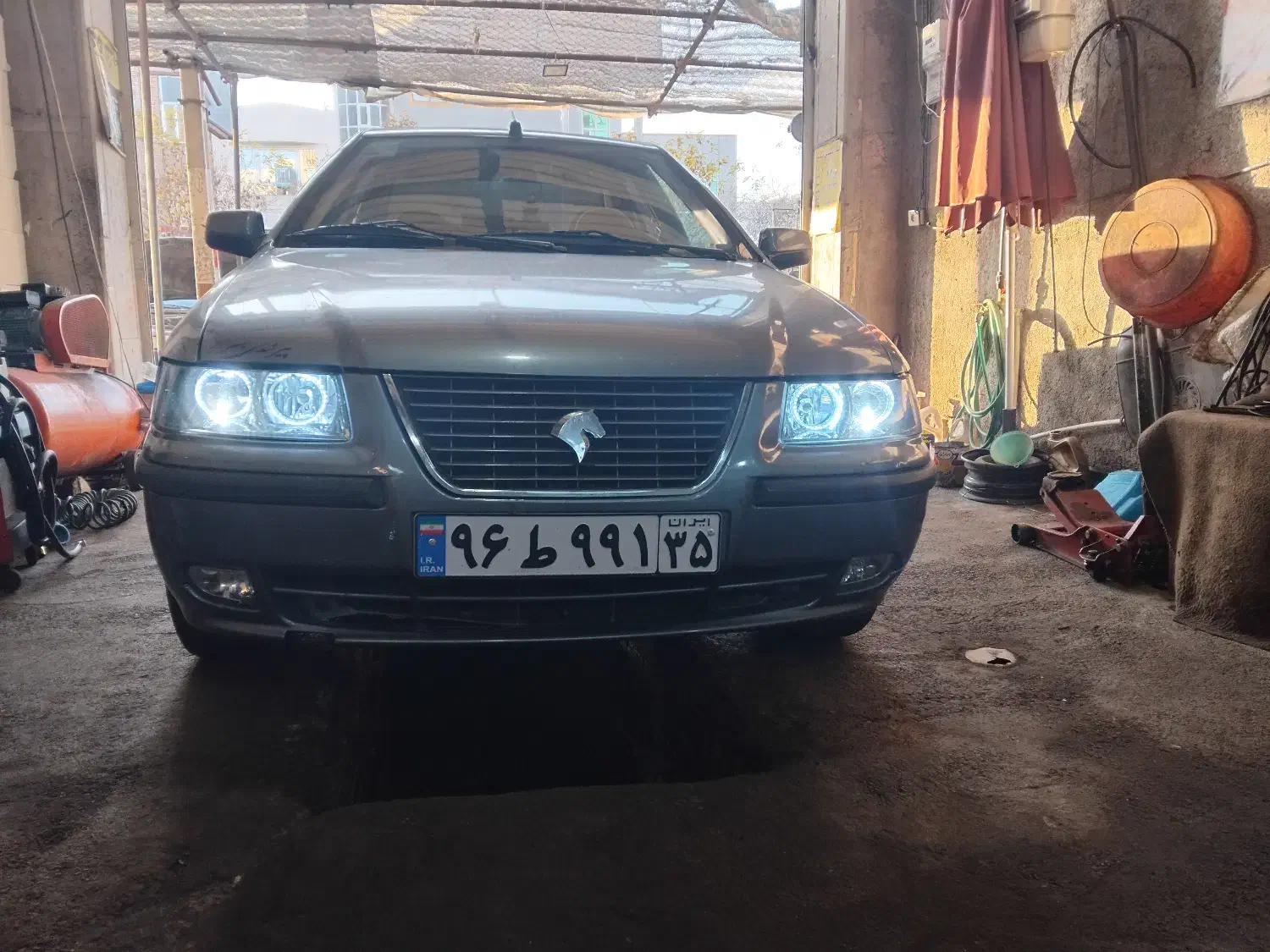 یک جفت چراغ اسپرت سمندو انبار تو خالی گرگی اگزوز|قطعات یدکی و لوازم جانبی|مرند, |دیوار