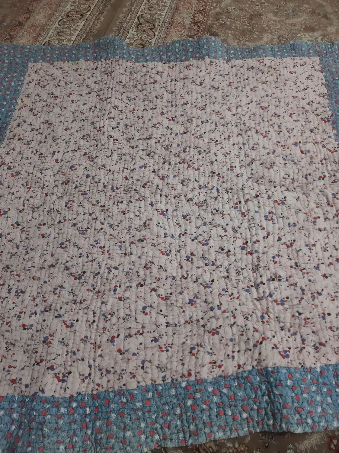 لحاف تک نفره|رختخواب، بالش، پتو|زنجان, |دیوار