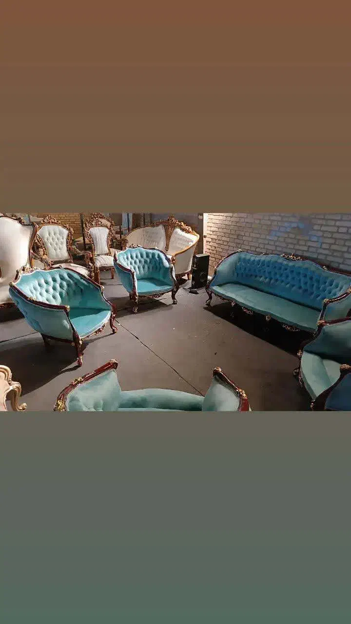 مدل زمرد ۷نفره باجلومبلی ست|مبلمان اداری|نسیم‌شهر, |دیوار