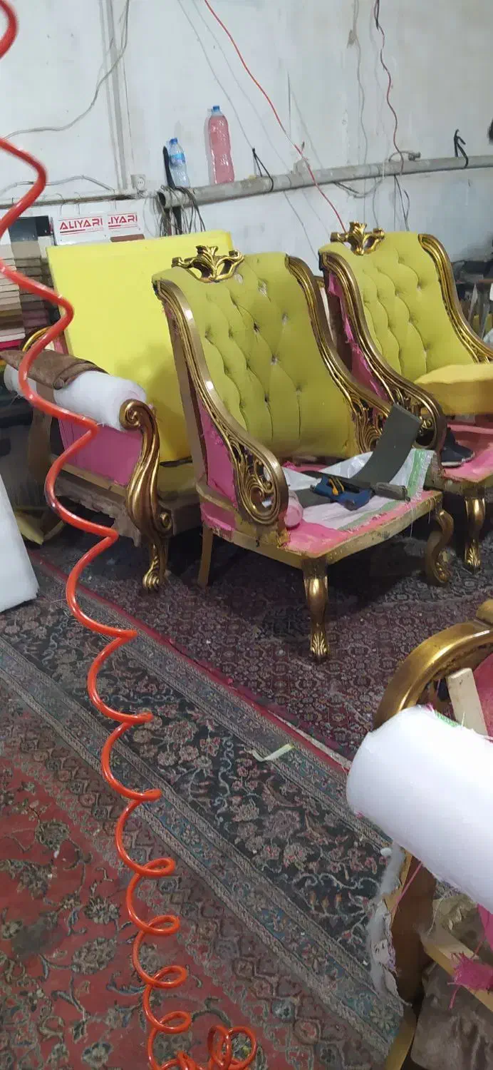 رویه کوبی وتولیدمبل استیل وراحتی وکلاسیک|مبلمان خانگی و میز عسلی|ورامین, ورامین|دیوار