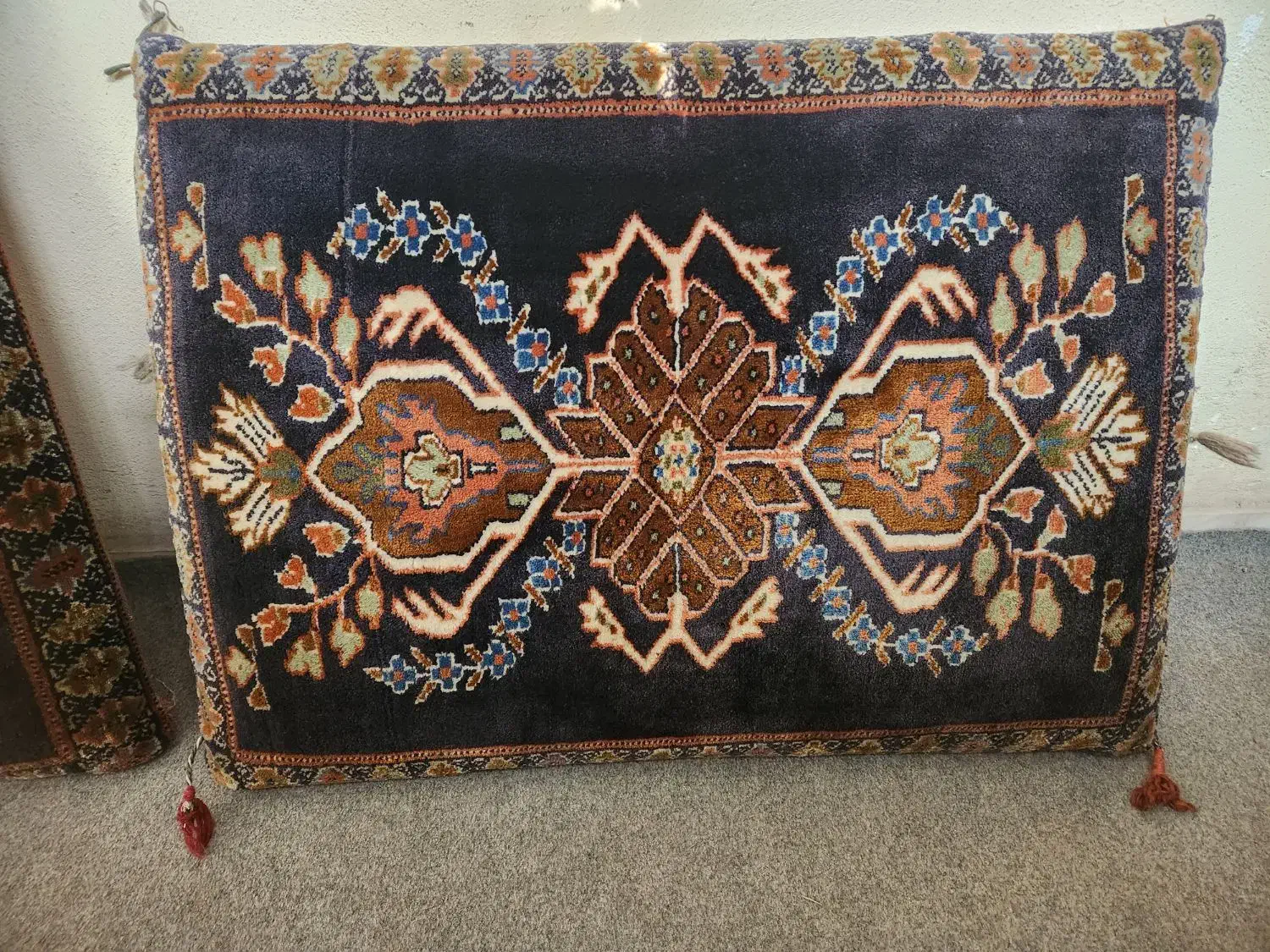 پشتی سنتی دست باف جفتی تمیز۱۳۰ در۶۰|پشتی|تهران, هروی|دیوار