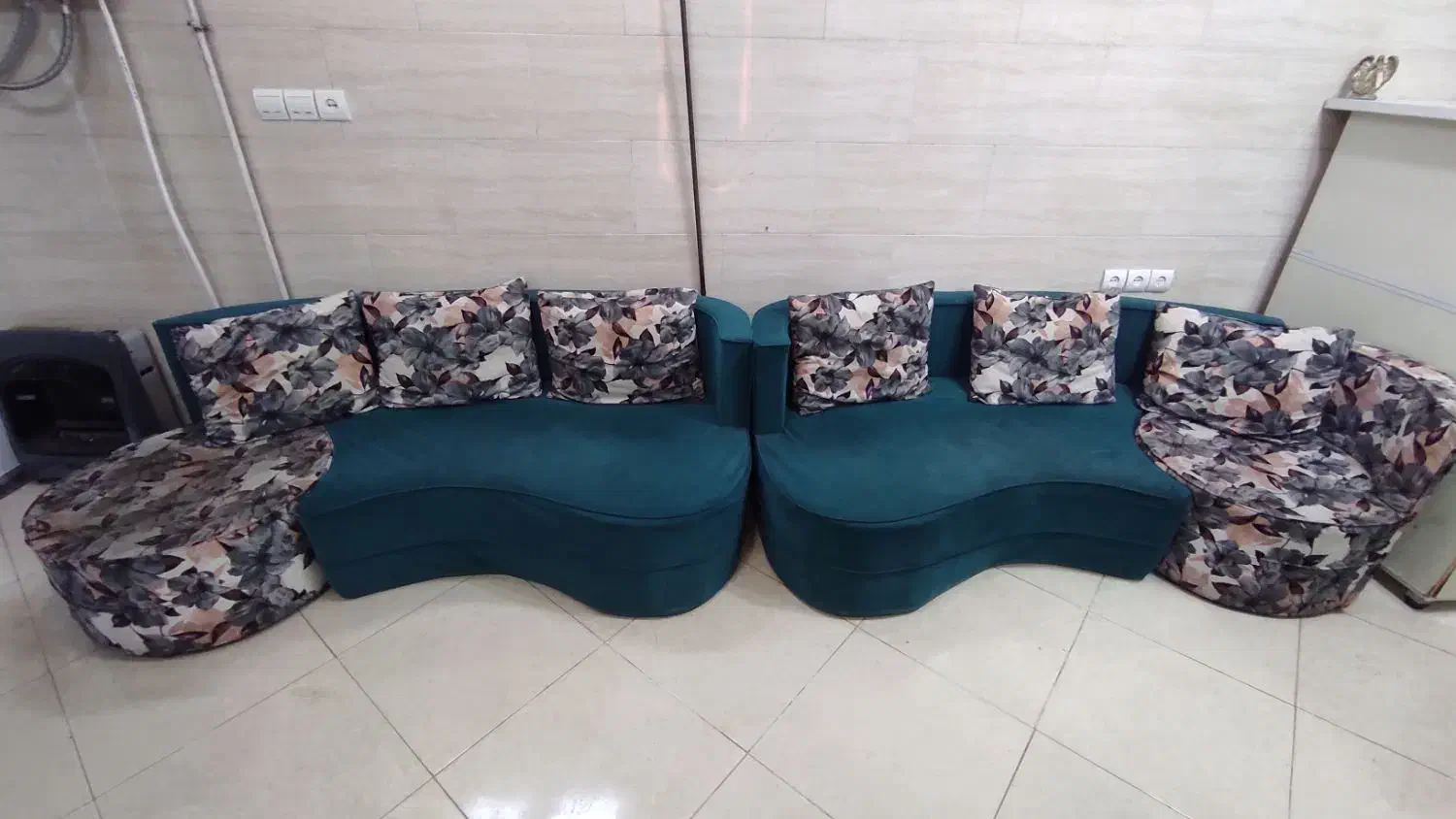 مبل دست دوم سالم|مبلمان خانگی و میز عسلی|املش, |دیوار