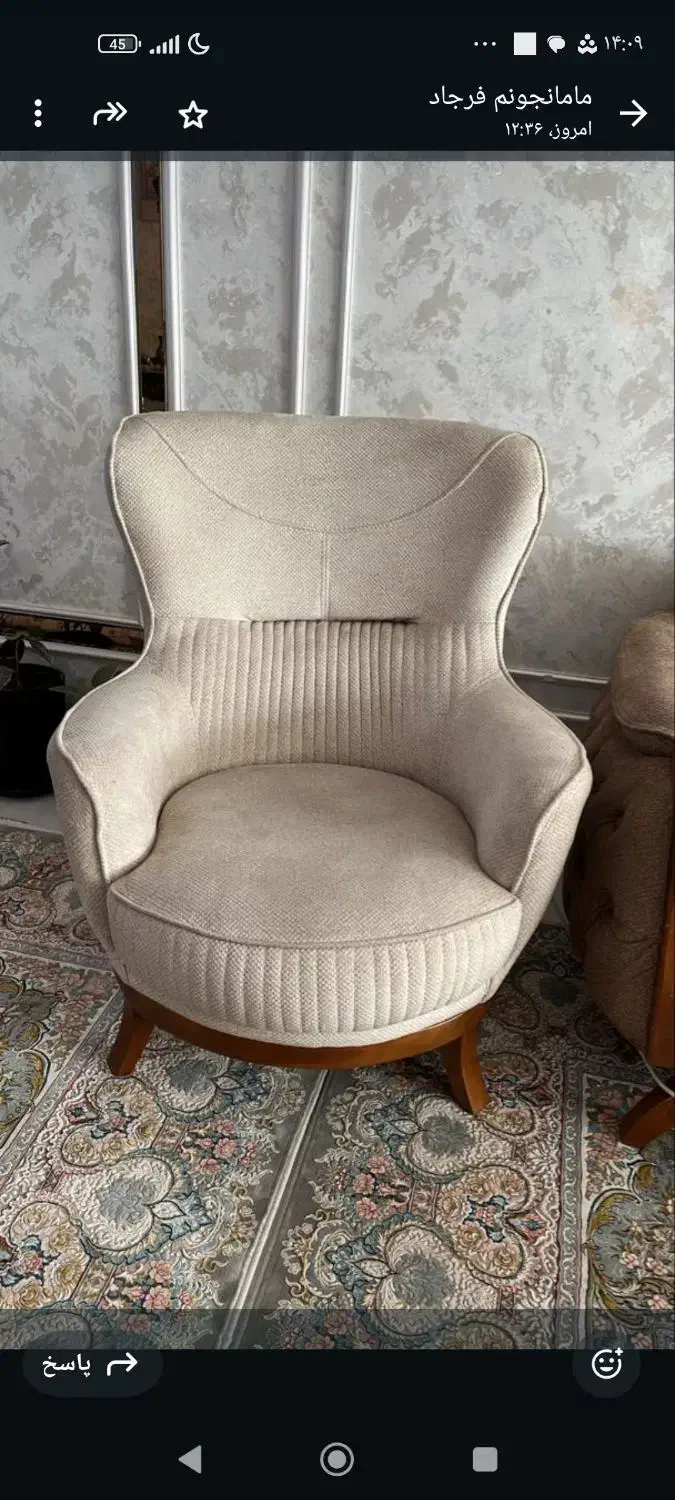 دو عدد مدل تک نفره در حد نو|مبلمان خانگی و میز عسلی|سبزوار, شهرک جهاد|دیوار