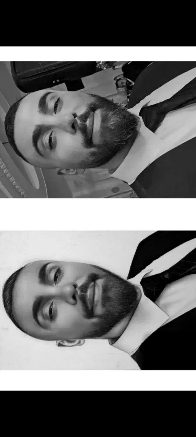 چهره عزیزانت رو با هنرم جاودانه کن (کادو خاص)|تابلو، نقاشی، عکس|همدان, |دیوار