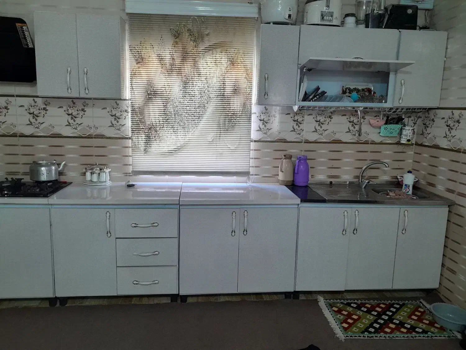 کابینت در حد نو|آبچکان و نظمدهنده ظروف|آق قلا, |دیوار