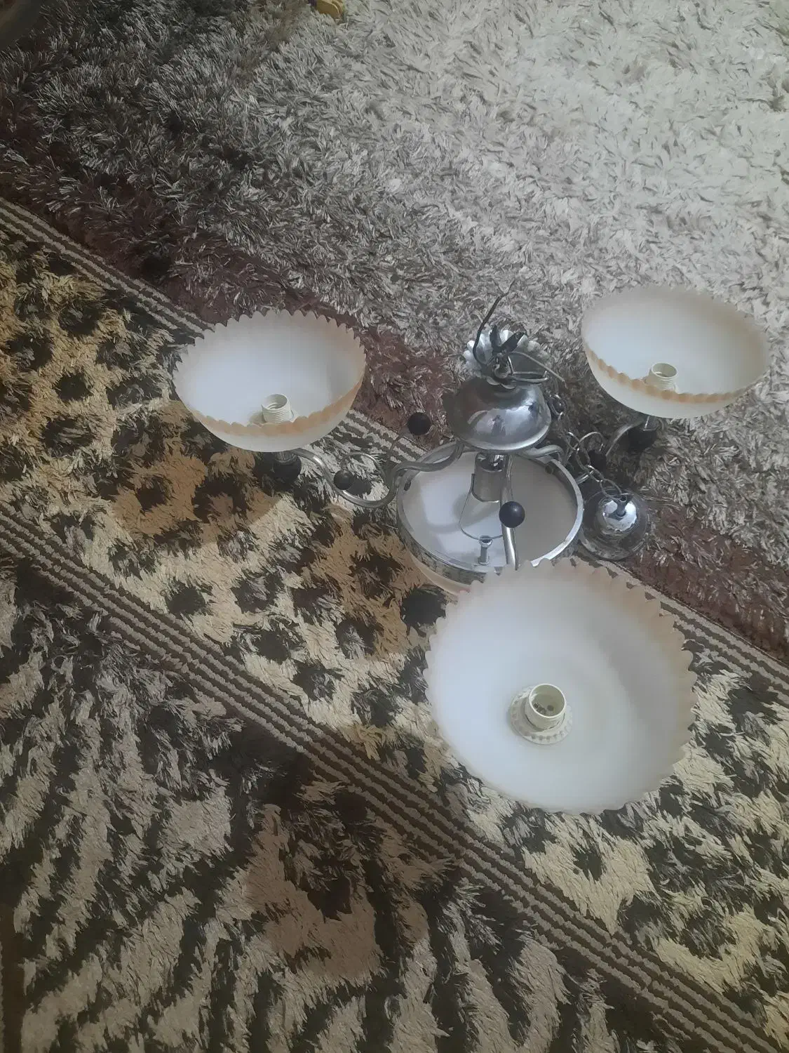 لوستر آویزی چهرشعله|لوستر و چراغ آویز|آبادان, |دیوار