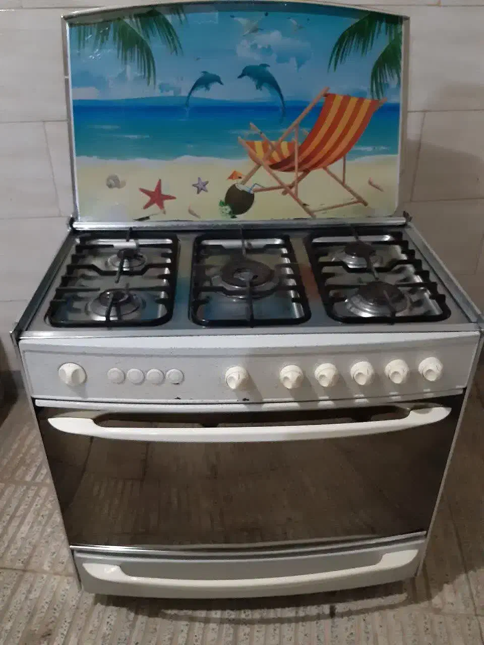 اجاق گاز فردار  تکنو سفید|اجاق گاز و لوازم برقی پخت‌وپز|ساوه, |دیوار