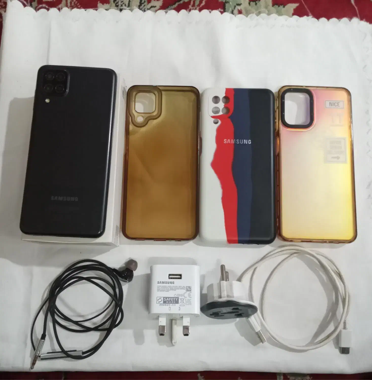 گوشی سامسونگ a12 بسیار در حد نو|موبایل|مشهد, کوی دروی|دیوار