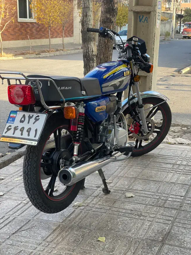 موتور سیکلت ۲۰۰ سی سی لیفان|موتورسیکلت|تاکستان, |دیوار