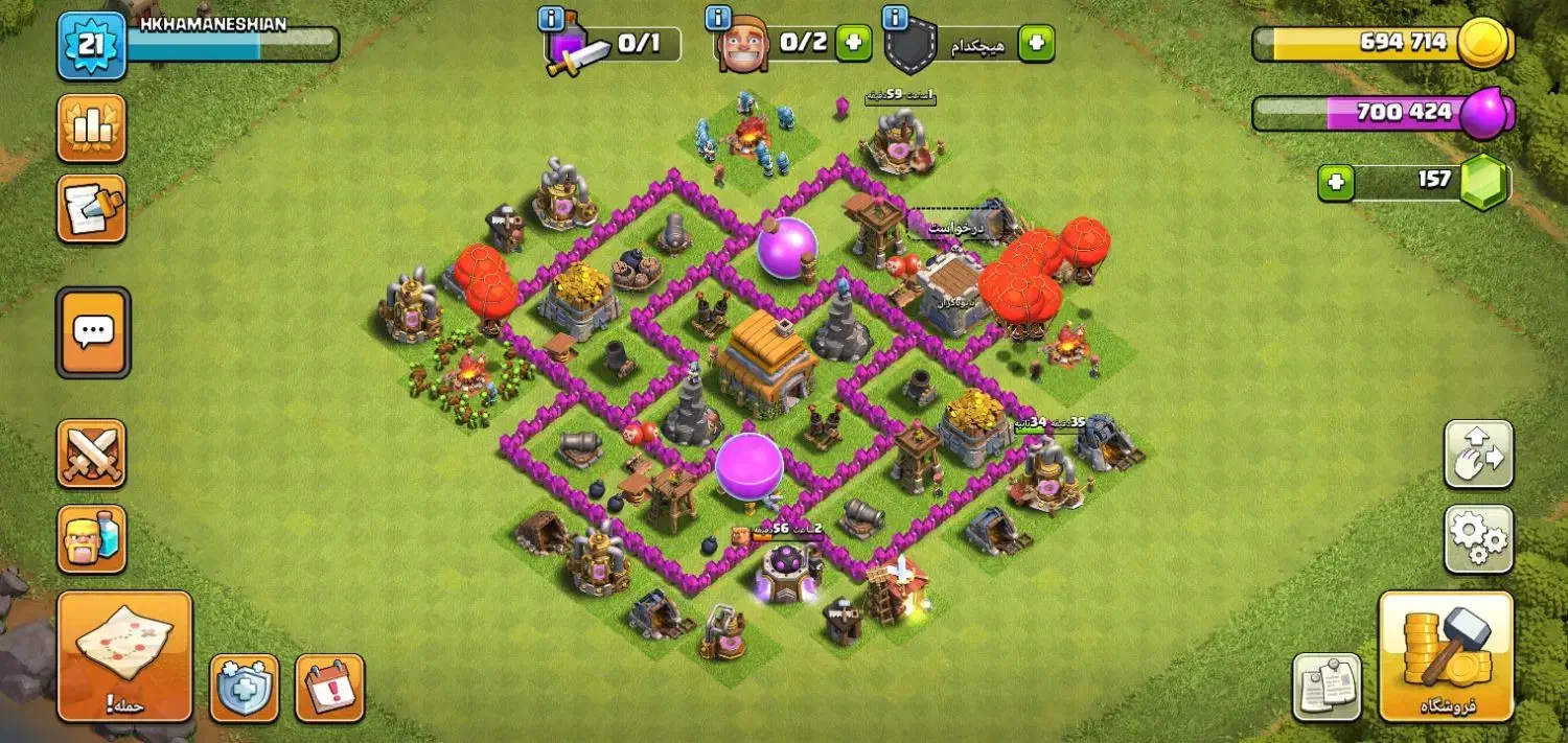 اکانت کلش تان ۶ فول|کنسول، بازی ویدئویی و آنلاین|مشکین‌دشت, |دیوار