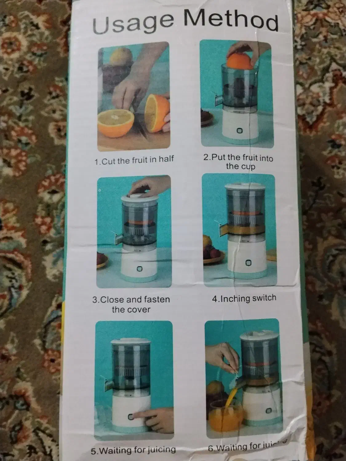 آب مرکبات گیری شارژی|آبمیوهگیر و آبمرکباتگیر|ری, صفاییه (چشمه علی)|دیوار