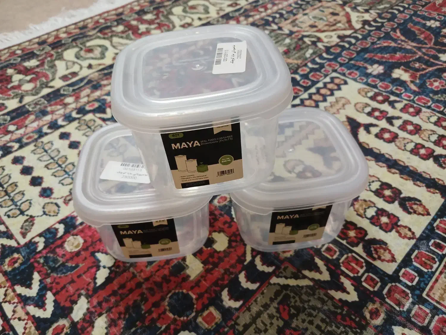 ظرف درب دار|ظروف نگهدارنده، پلاستیکی، یک‌بارمصرف|بیرجند, |دیوار