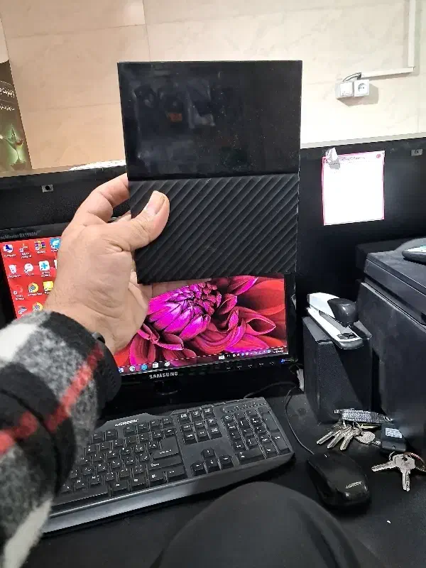 2 عدد هارد اکسترنال 4ترا مای بوک سلامت100|قطعات و لوازم جانبی رایانه|اهواز, زیتون کارمندی|دیوار