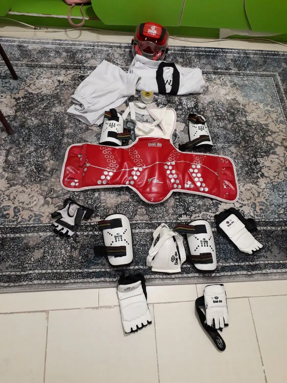 لباس کامل تکواندو درحد|تجهیزات ورزشی|محمدیه-قزوین, |دیوار