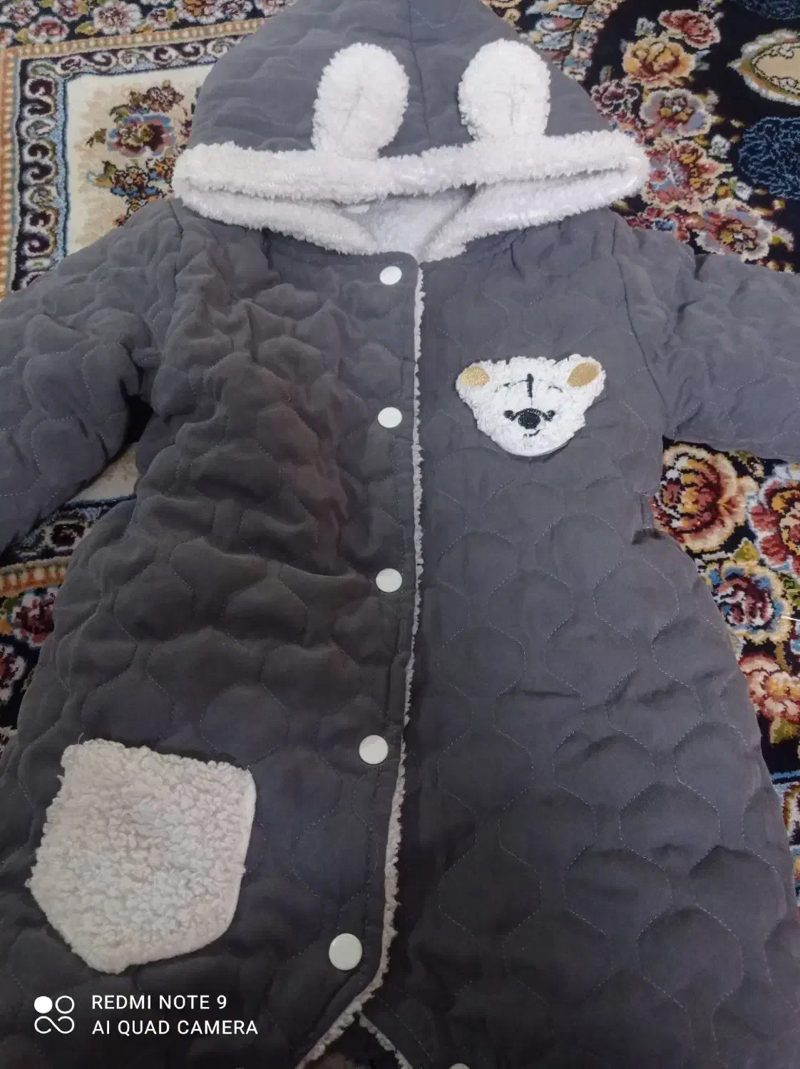 تاب کودک مخمل کاپشن سرهمی آغوشی مخمل|اسباب و اثاث بچه|قرچک, میرزائی جنوبی|دیوار