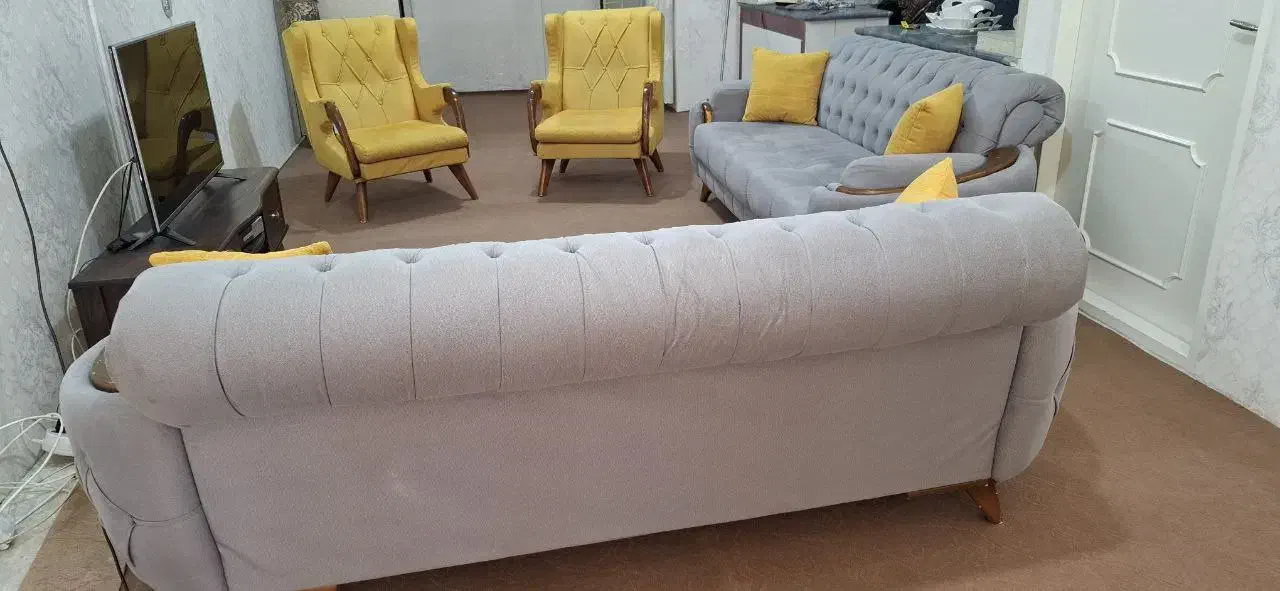 مبل راحتی ۸ نفره چستر|مبلمان خانگی و میز عسلی|سلماس, |دیوار