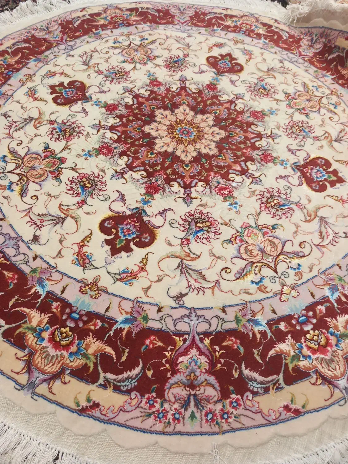 فرش گرد دایره علیا ۵۰ رج تبریز|فرش|تهران, شهرک مخابرات|دیوار