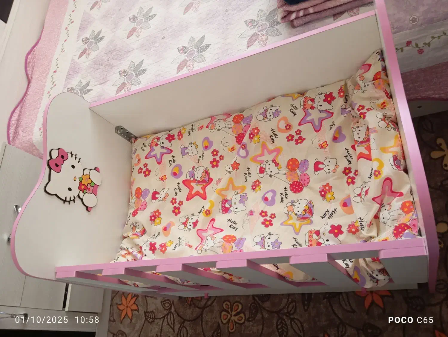 تخت کودک تا سه سال|تخت و سرویس خواب|قرچک, زیبا شهر|دیوار