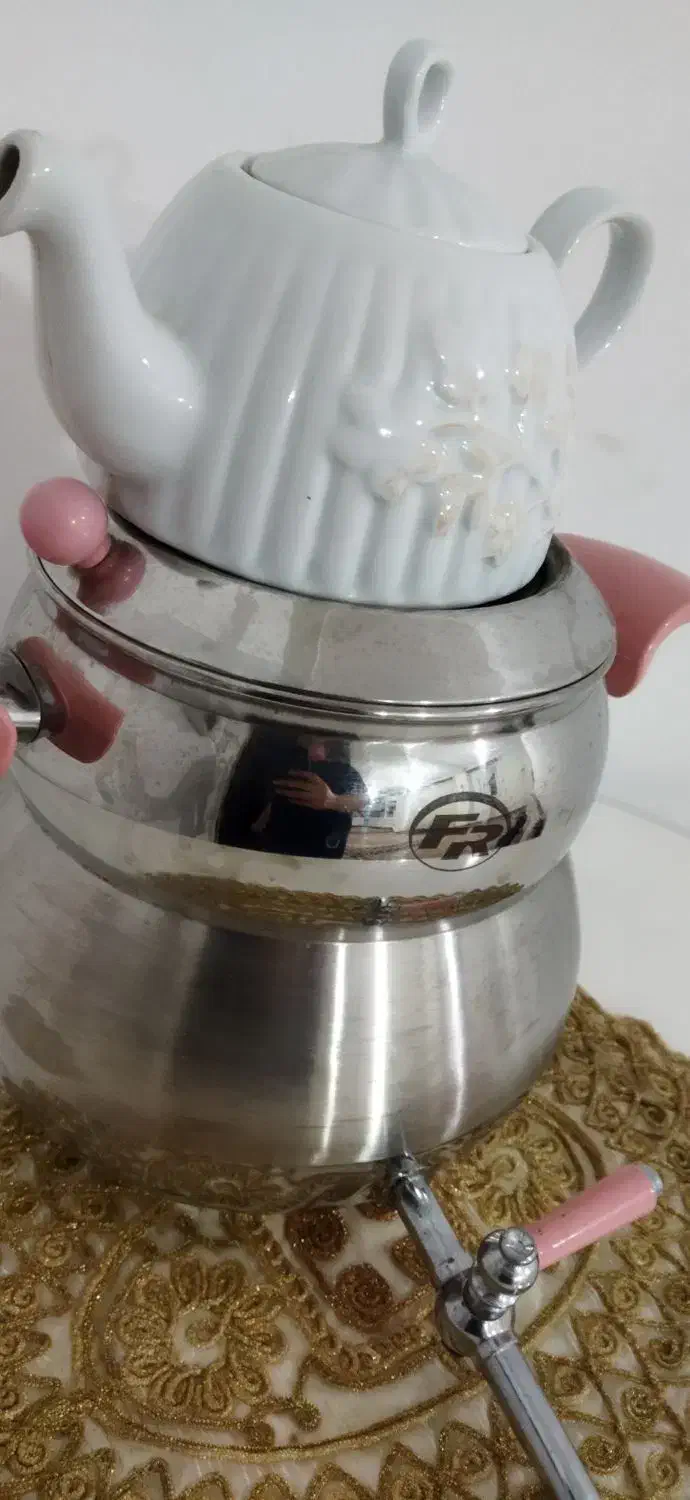 قوری کتری سماوری|قوری، کتری، قهوهساز دستی|دهلران, |دیوار