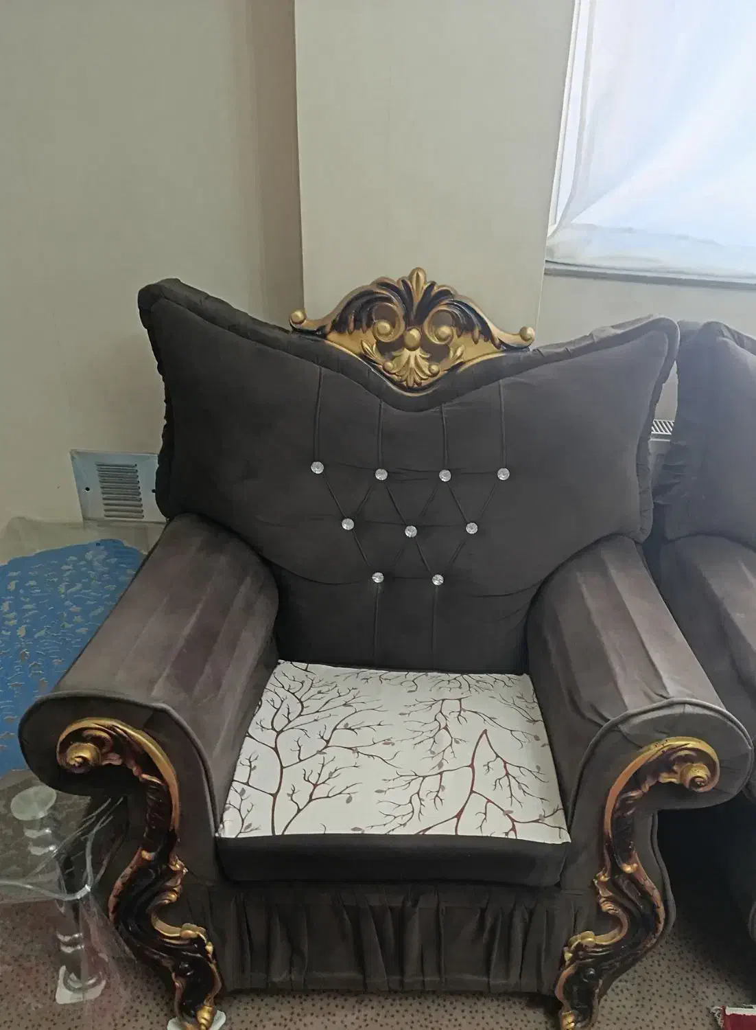 مبل 7نفره با 3عدد عسلی و میز|مبلمان خانگی و میز عسلی|همدان, |دیوار