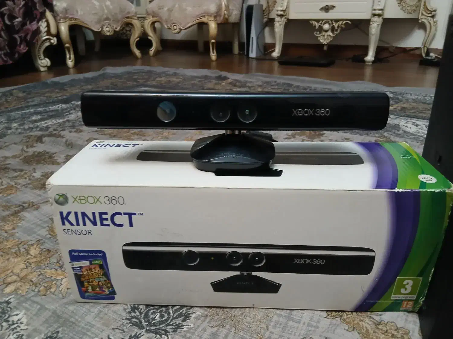 ایکس باکس ۳۶۰ دو دسته با کینکت|کنسول، بازی ویدئویی و آنلاین|تهران, طرشت|دیوار