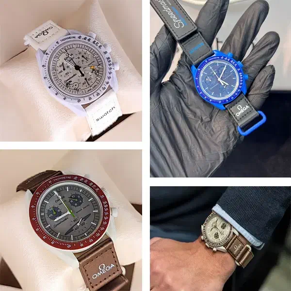 ساعت مچی امگا سواچ سه موتوره + جعبه و بگ|ساعت|اصفهان, امامزاده اسماعیل|دیوار