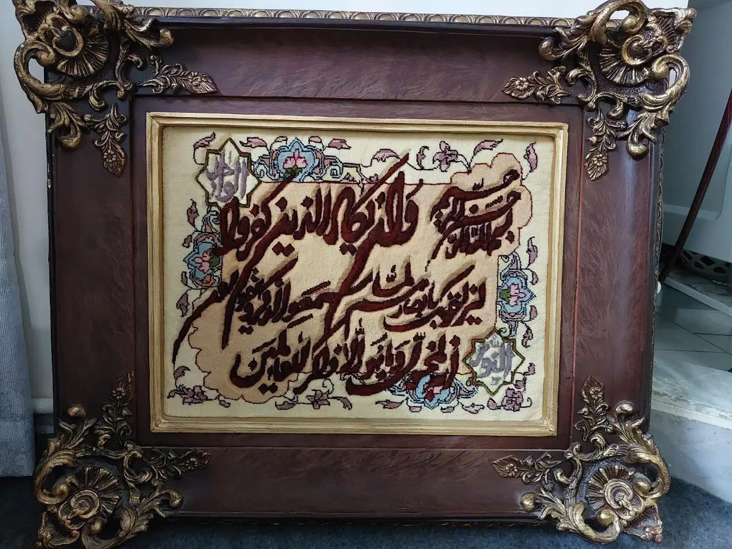 تابلو فرش دستبافت با نقش وان یکاد|تابلو فرش|تهران, شوش|دیوار