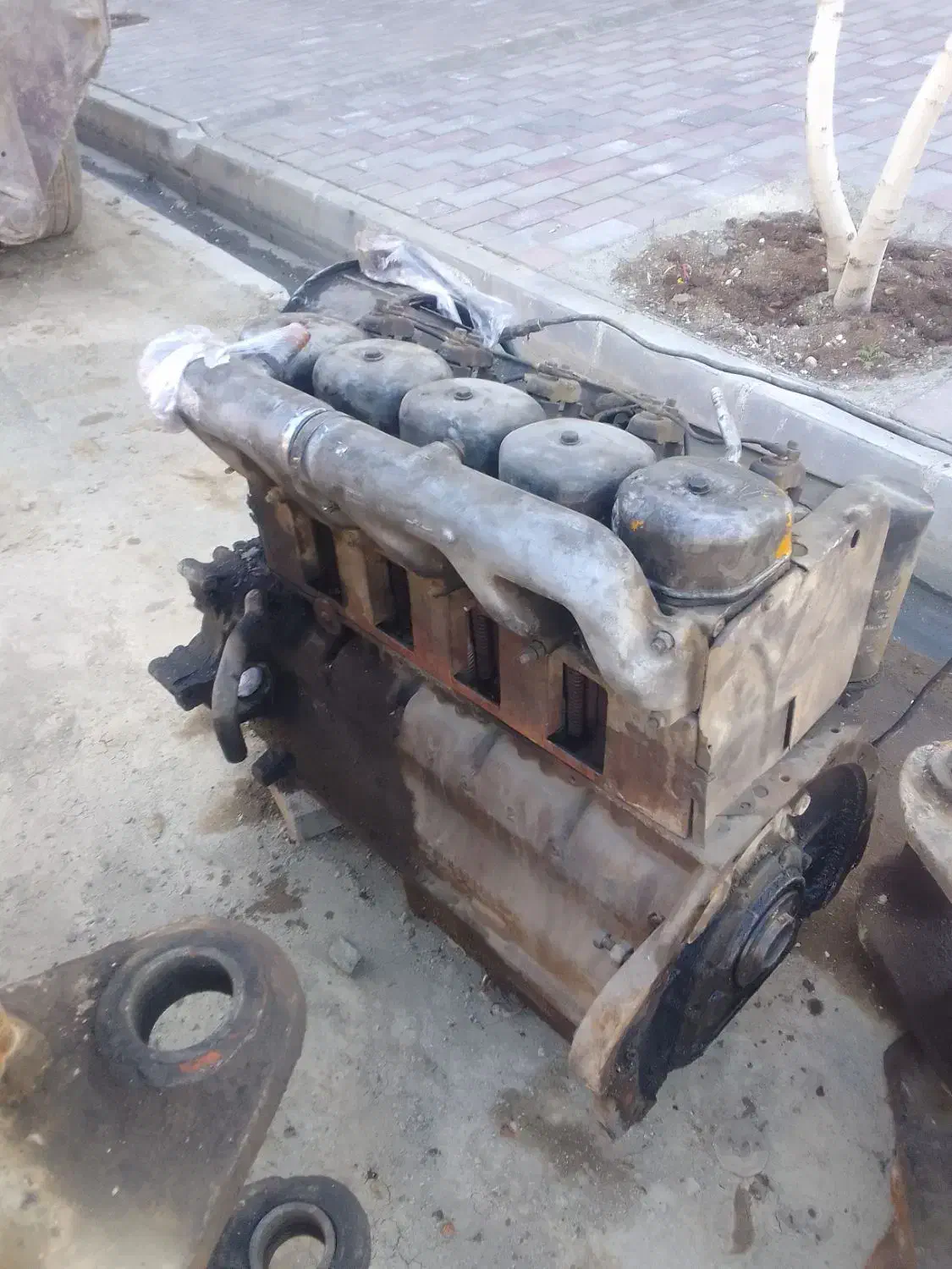 موتور دویتس هواخنک ۵سیلندر پوکلن|خودرو سنگین|سلماس, |دیوار