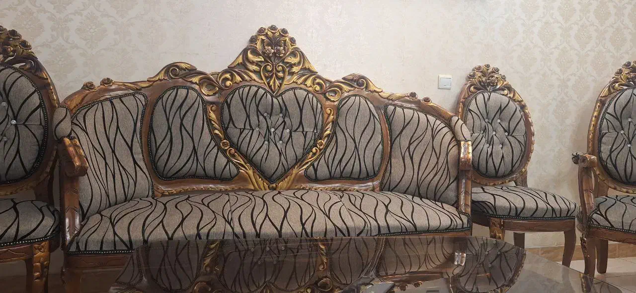 مبل فرحی ۷ گل|مبلمان خانگی و میز عسلی|شهریار, شهرک وائین|دیوار