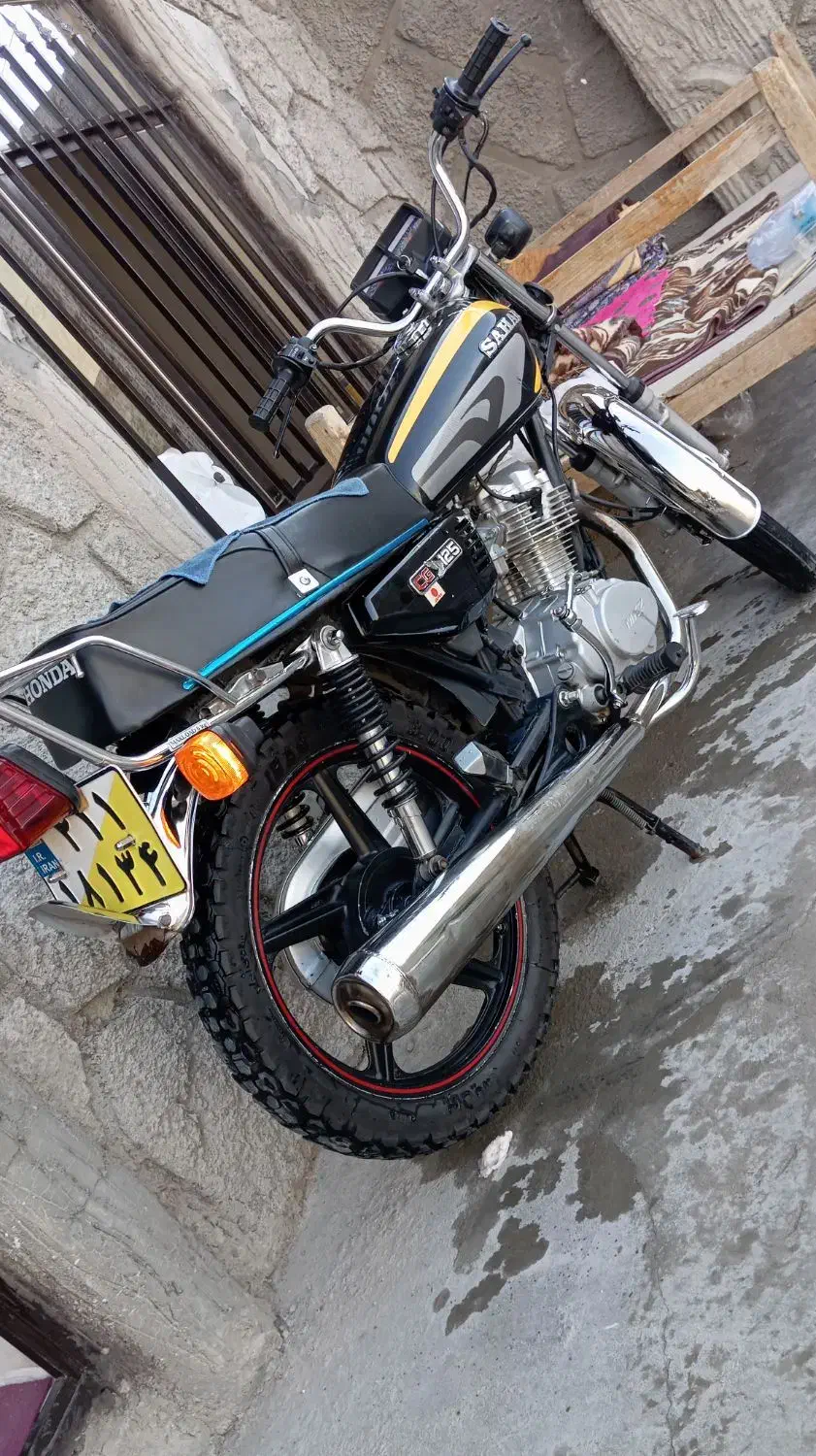 125مدل 99 وحشی|موتورسیکلت|تبریز, |دیوار