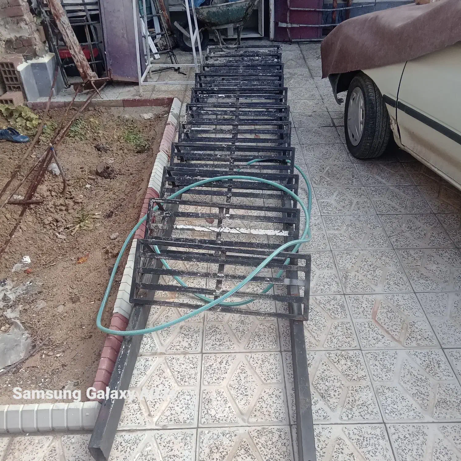 پله اهنی ۳،۵متر|مصالح و تجهیزات ساختمان|بروجن, |دیوار