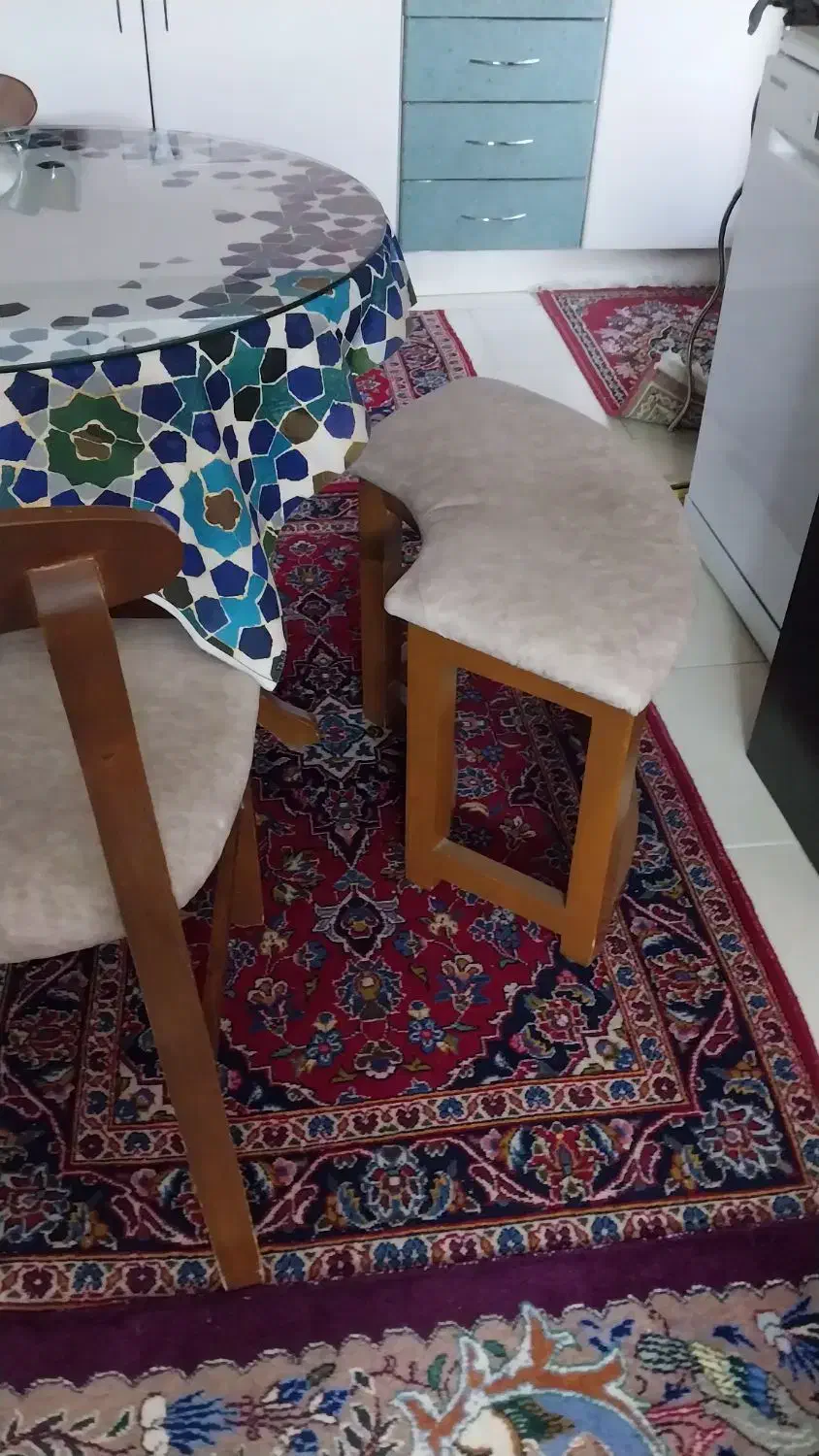 میز ناهار خوری 3نفره|میز و صندلی غذاخوری|پردیس, فاز ۳|دیوار