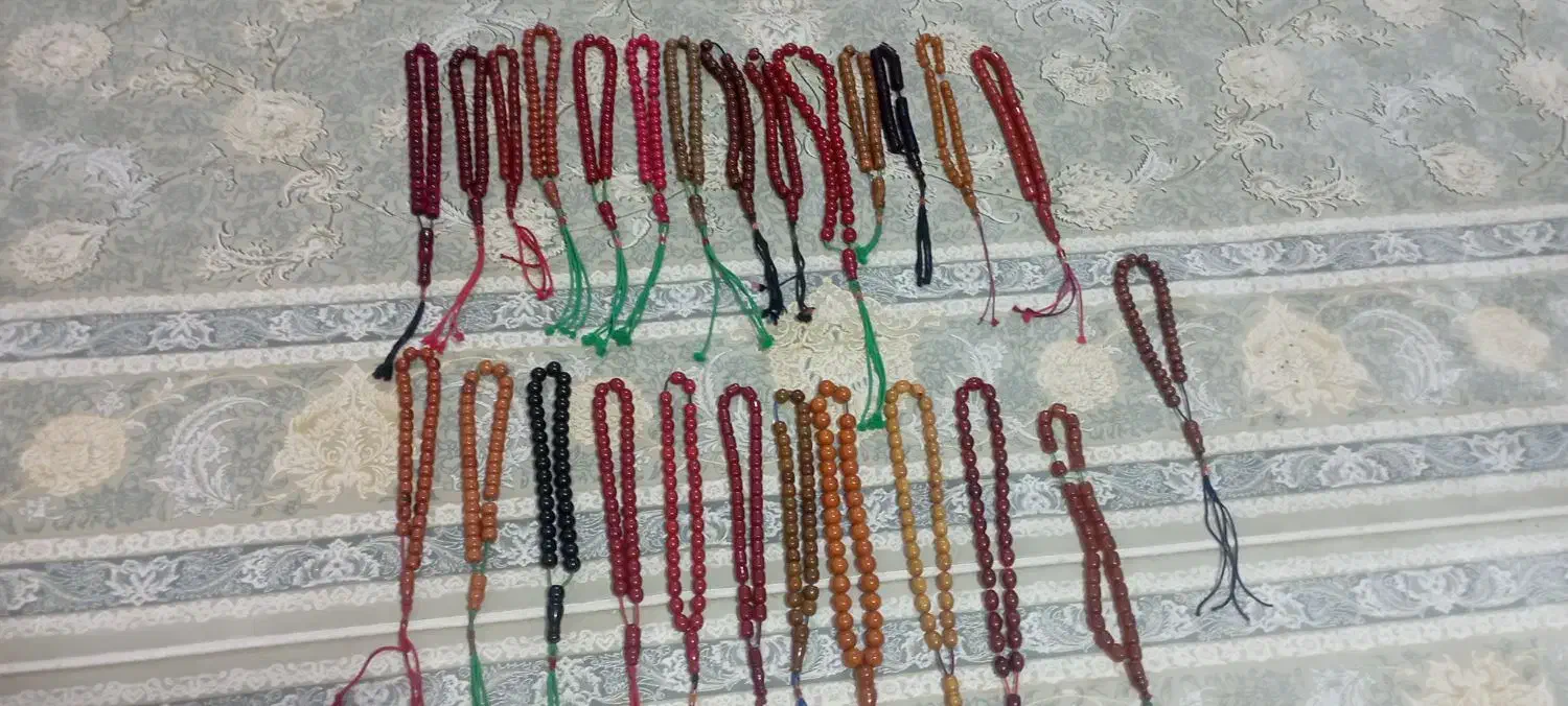 تسبیح|جواهرات|نقده, |دیوار