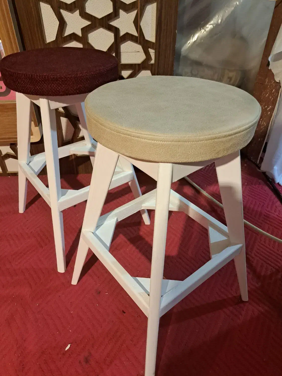 صندلی چهارپایه چوب روسی|صندلی و نیمکت|مشهد, رضاشهر|دیوار