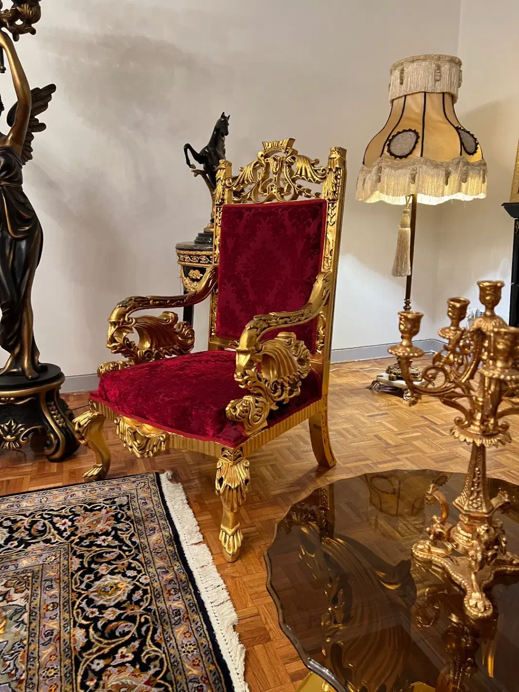 سرویس مبلمان و غذاخوری سلطنتی برند استیل برلیان|مبلمان خانگی و میز عسلی|تهران, تهرانپارس جنوبی|دیوار