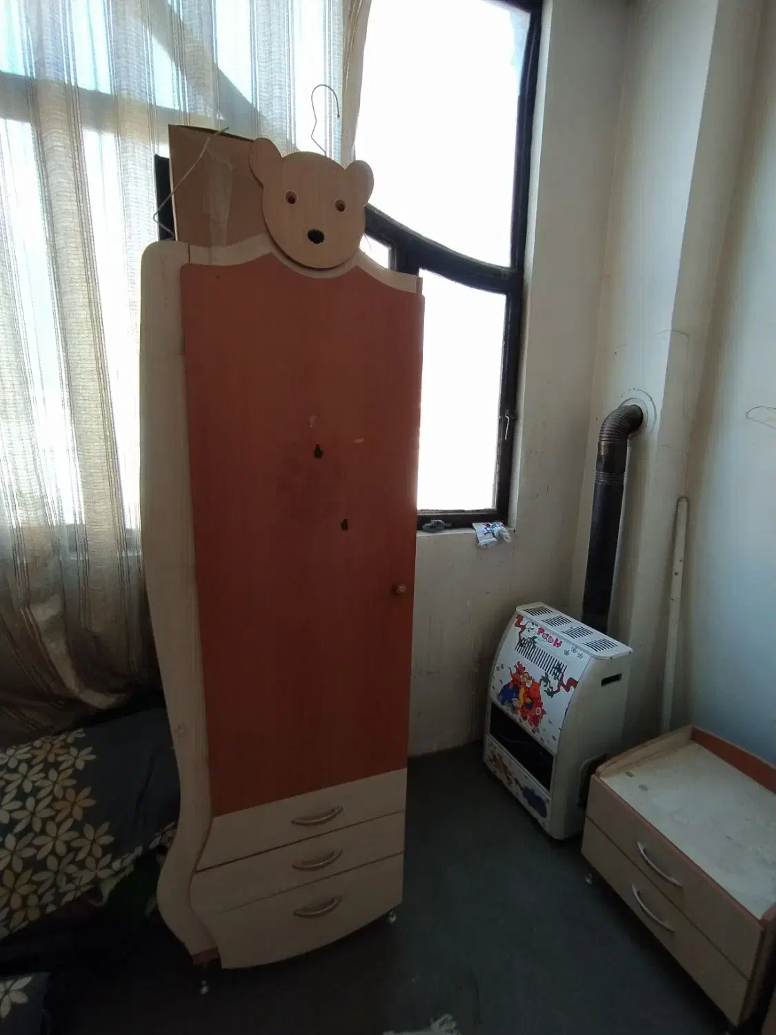 کمد تخت خواب گنجه|تخت و سرویس خواب|مشهد, کلاهدوز|دیوار